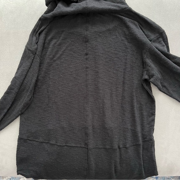 🆕 NWT Prana Freida cowl neck black knit top size large - Picture 11 of 12